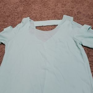 Mint blouse teen